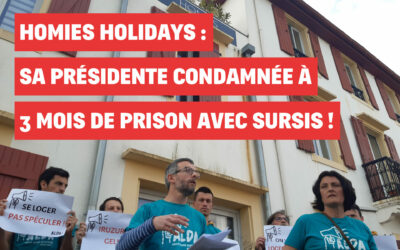 Homies Holidays : sa présidente condamnée à 3 mois de prison avec sursis !